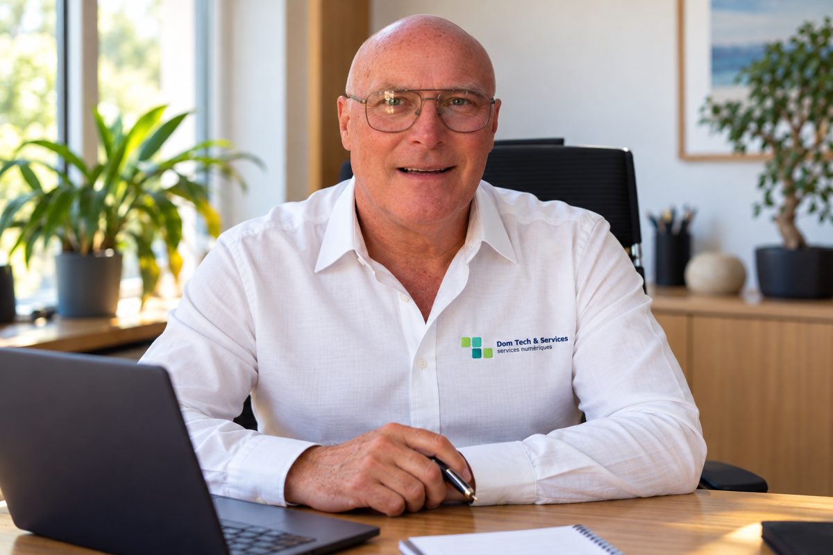 Dominique Sergent, fondateur de DOM TECH & SERVICES
